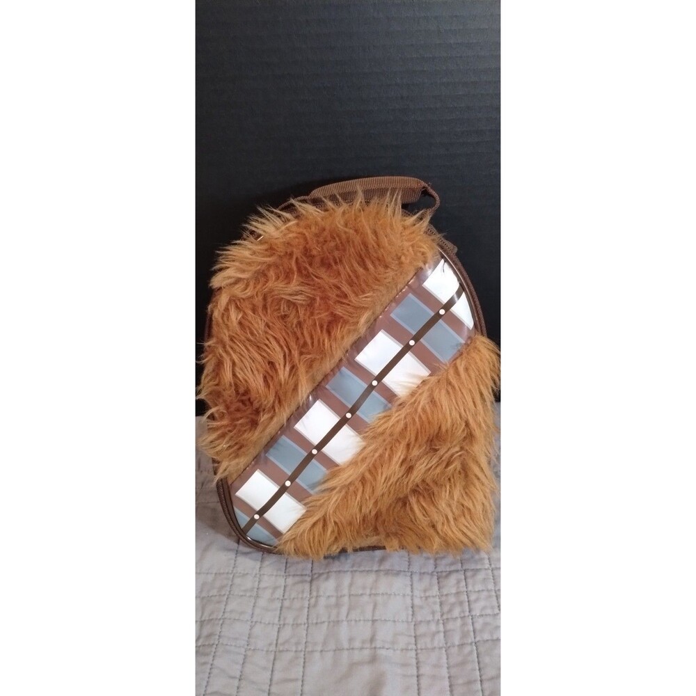 Thermos Star Wars Chewbacca Insulated Zipper Tote Lunch Bag Brown 8L